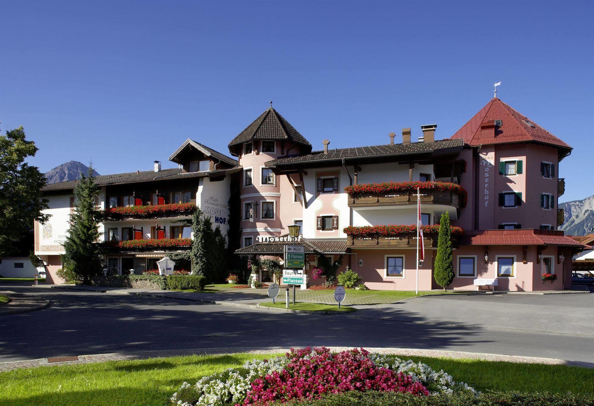 Hotel Moserhof Reutte Eksteriør billede